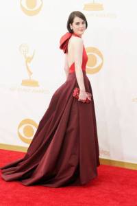 Michelle Dockery in Prada