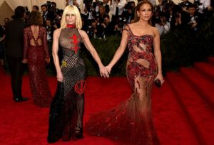 JLo in Versace (totally in theme)