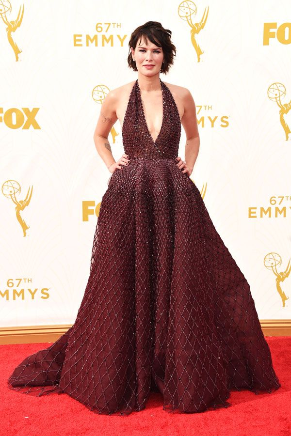 Lena Headey in Zuhair Murad