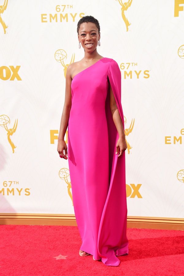 Samira Wiley in Jill Jill Stuart. This is actually a very afordable dress that of course i tried to get after and its completely sold out!