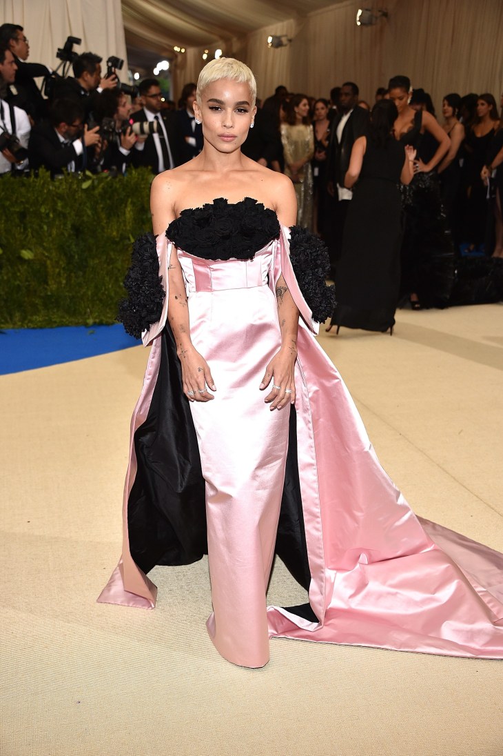 Zoë Kravitz in Oscar de la Renta