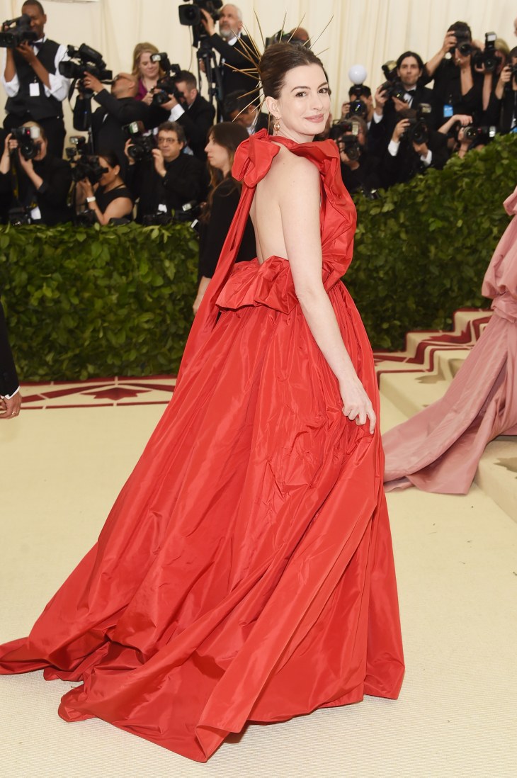 Anne Hathaway in Valentino