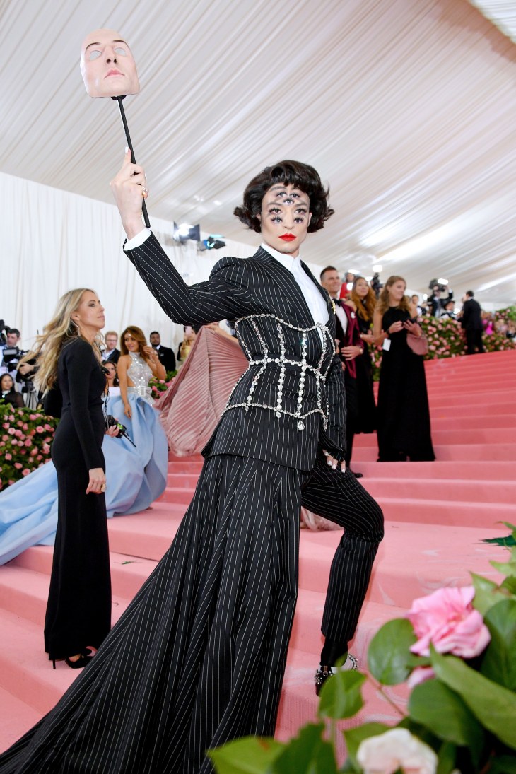 Ezra Miller in Burberry
